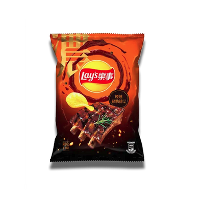 Lay's Chips Smoky Pork Ribs Flavor